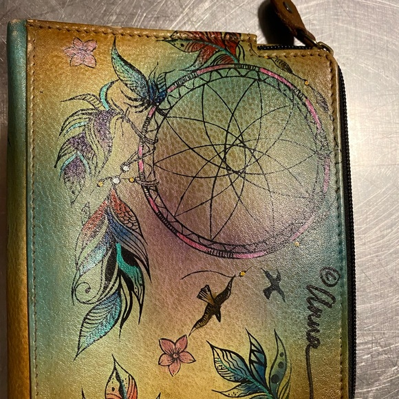 Anuschka purse and matching wallet. - Picture 5 of 7